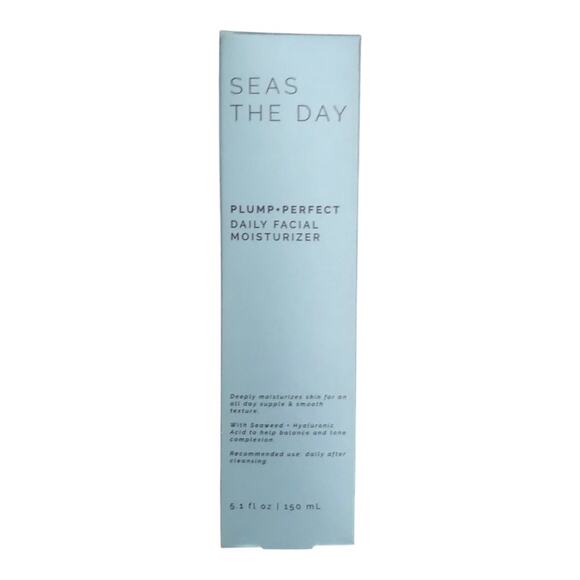 SUN+MOON Seas the Day Plump+Perfect Daily Facial Moisturizer Hyaluronic Acid - Picture 2 of 16